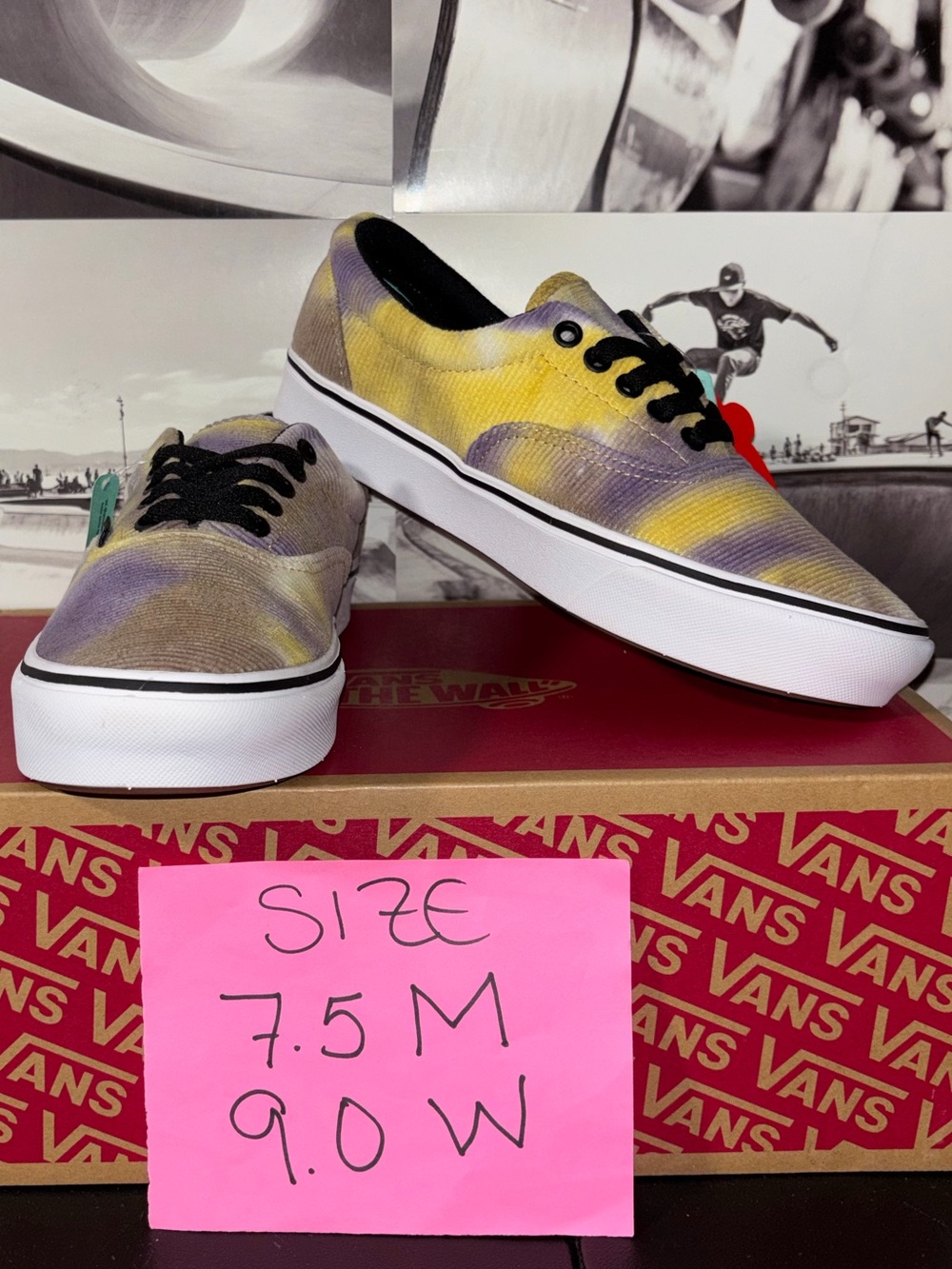 Vans Comfycush Era sz 7.5 Men’s 9.0 Woman